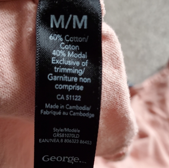 🌺GEORGE Blush Pink Top Sz. MED. - Picture 5 of 5